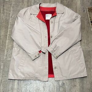 London Fog Light beige trench coat